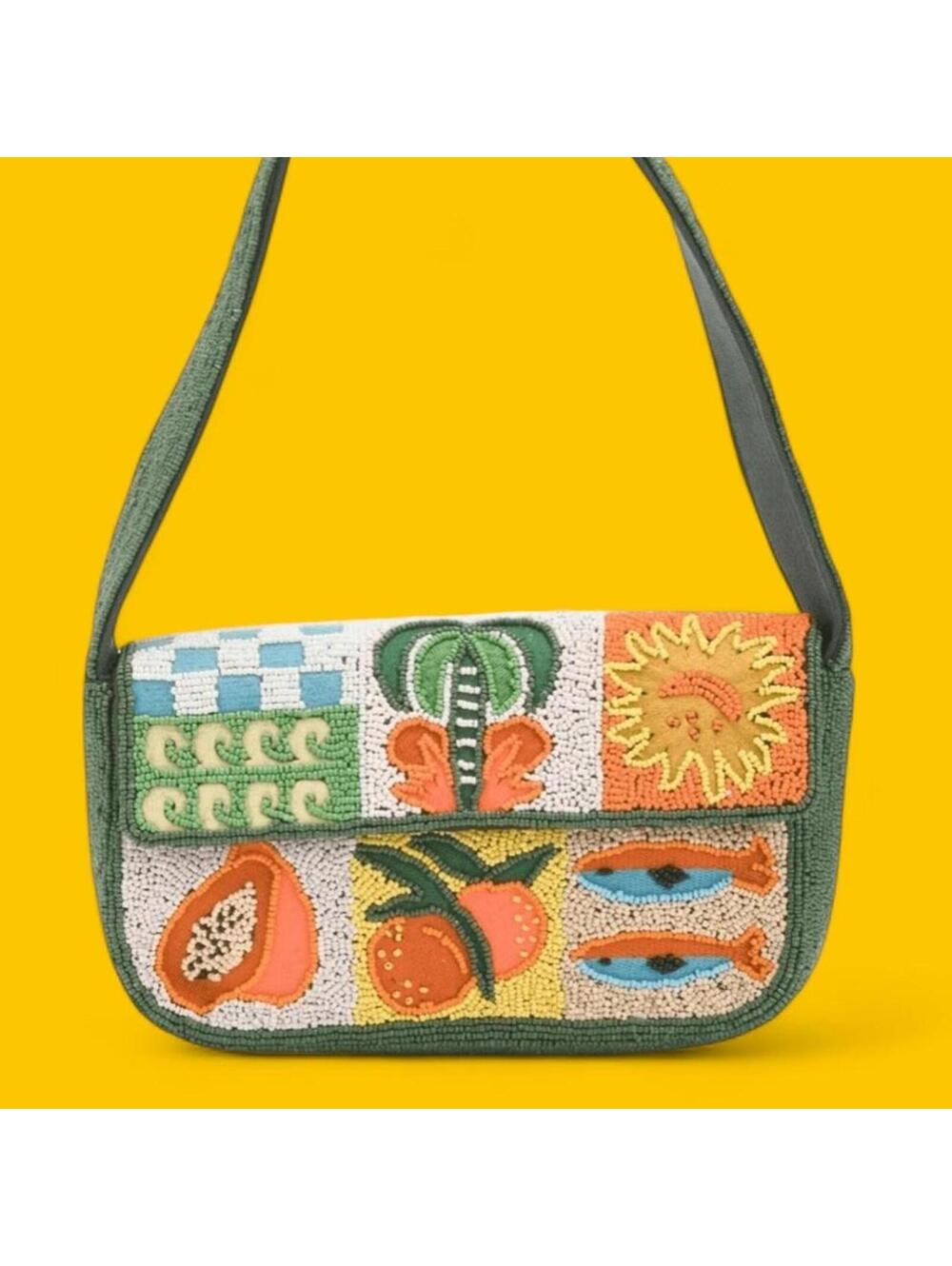 TikTok Viral Beaded Amalfi Coast Handmade Beaded Bag